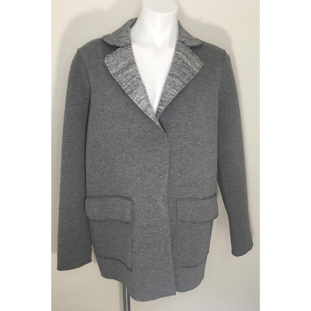 Halogen Grey Sweater Jacket